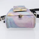 FENDI Zucca Canvas Shoulder Bag Multicolor Silver Auth 211831A-12