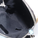FENDI Zucca Canvas Shoulder Bag Multicolor Silver Auth 211831A-21