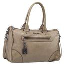 Miu Miu Hand Bag Leather 2way Beige Auth 211835A-1