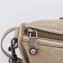 Miu Miu Hand Bag Leather 2way Beige Auth 211835A-20