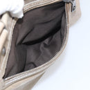 Miu Miu Hand Bag Leather 2way Beige Auth 211835A-32