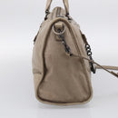 Miu Miu Hand Bag Leather 2way Beige Auth 211835A-4