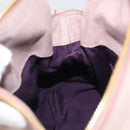 Miu Miu Hand Bag Vittero 2way Pink Gold Auth 211836V-24