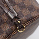 LOUIS VUITTON Damier Ebene Neverfull MM Tote Bag N51105 LV Auth 211839A-14