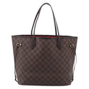LOUIS VUITTON Damier Ebene Neverfull MM Tote Bag N51105 LV Auth 211839A-2