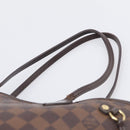 LOUIS VUITTON Damier Ebene Neverfull MM Tote Bag N51105 LV Auth 211839A-8