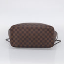 LOUIS VUITTON Damier Ebene Neverfull MM Tote Bag N51105 LV Auth 211839A-9