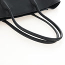 The Row Marlo 17 Tote Bag Calf Skin Black Silver Auth 211841SAM-7