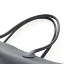The Row Marlo 17 Tote Bag Calf Skin Black Silver Auth 211841SAM-8