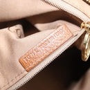 Cartier Hand Bag Leather Brown Gold Auth 211844V-24