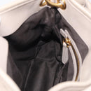 Miu Miu Hand Bag Leather 2way Beige Gold Auth 211847V-24