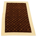 LOUIS VUITTON Blanket Bath Towel Cotton Beige LV Auth 211848V-1