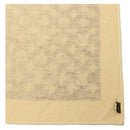 LOUIS VUITTON Blanket Bath Towel Cotton Beige LV Auth 211848V-17