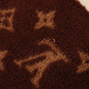 LOUIS VUITTON Blanket Bath Towel Cotton Beige LV Auth 211848V-22