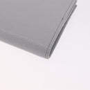 Miu Miu Wallet Leather Gray Gold Auth 211850M-11