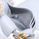 Miu Miu Wallet Leather Gray Gold Auth 211850M-19