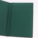 Cartier Must Line Card Case Leather Green Auth 211851M-15