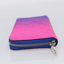 LOUIS VUITTON Taurillon Clemence Illusion Zippy Wallet Vertical Auth 211854SAM-6