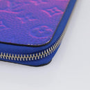 LOUIS VUITTON Taurillon Clemence Illusion Zippy Wallet Vertical Auth 211854SAM-7
