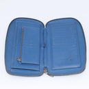 LOUIS VUITTON Damier Infini Organizer Atholl Blue Neptune N41396 Auth 211856A-19