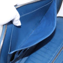 LOUIS VUITTON Damier Infini Organizer Atholl Blue Neptune N41396 Auth 211856A-26