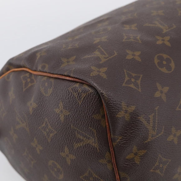 LOUIS VUITTON Monogram Speedy 30 Hand Bag M41526 LV Auth 211862