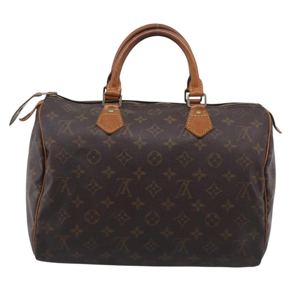 LOUIS VUITTON Monogram Speedy 30 Hand Bag M41526 LV Auth 211862