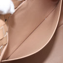 Bottega Veneta INTRECCIATO Tote Bag Leather Beige Gold Auth 211863V-21