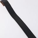 HERMES Constance H Belt Leather 29.1"" Black Gold Auth 211864-10