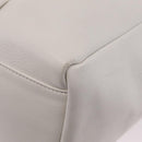 Balenciaga Every day Tote Bag Leather White 475201 Auth 211866A-17