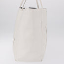 Balenciaga Every day Tote Bag Leather White 475201 Auth 211866A-6