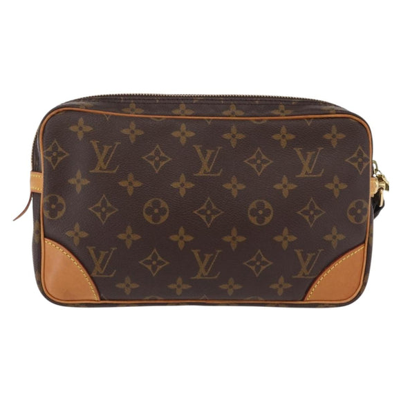 LOUIS VUITTON Monogram Marly Dragonne GM Clutch Bag M51825 LV Auth 211868A