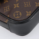 LOUIS VUITTON Monogram Macassar Bus PM Shoulder Bag M56717 LV Auth 211870SAV-11