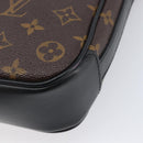 LOUIS VUITTON Monogram Macassar Bus PM Shoulder Bag M56717 LV Auth 211870SAV-12