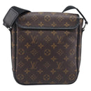 LOUIS VUITTON Monogram Macassar Bus PM Shoulder Bag M56717 LV Auth 211870SAV-3
