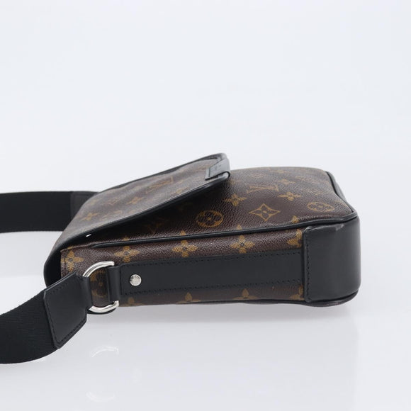 LOUIS VUITTON Monogram Macassar Bus PM Shoulder Bag M56717 LV Auth 211870SAV