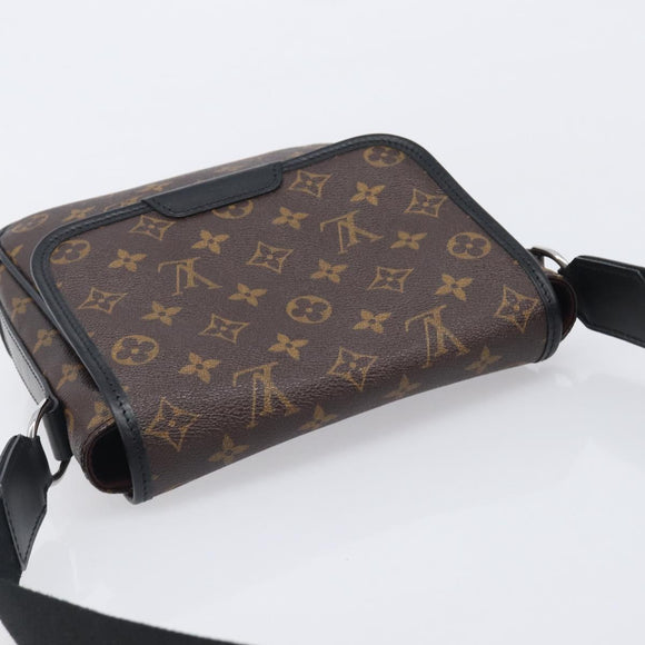 LOUIS VUITTON Monogram Macassar Bus PM Shoulder Bag M56717 LV Auth 211870SAV
