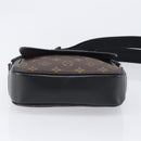 LOUIS VUITTON Monogram Macassar Bus PM Shoulder Bag M56717 LV Auth 211870SAV-9