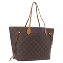 LOUIS VUITTON Monogram Neverfull MM Tote Bag M40156 LV Auth 211873-1