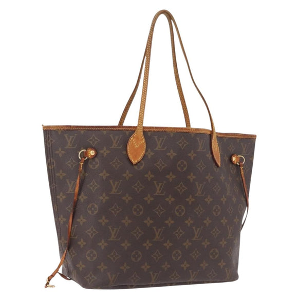 LOUIS VUITTON Monogram Neverfull MM Tote Bag M40156 LV Auth 211873