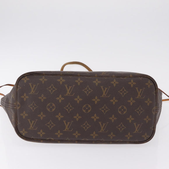 LOUIS VUITTON Monogram Neverfull MM Tote Bag M40156 LV Auth 211873