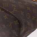 LOUIS VUITTON Monogram Neverfull MM Tote Bag M40156 LV Auth 211873-21