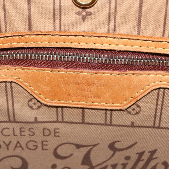 LOUIS VUITTON Monogram Neverfull MM Tote Bag M40156 LV Auth 211873