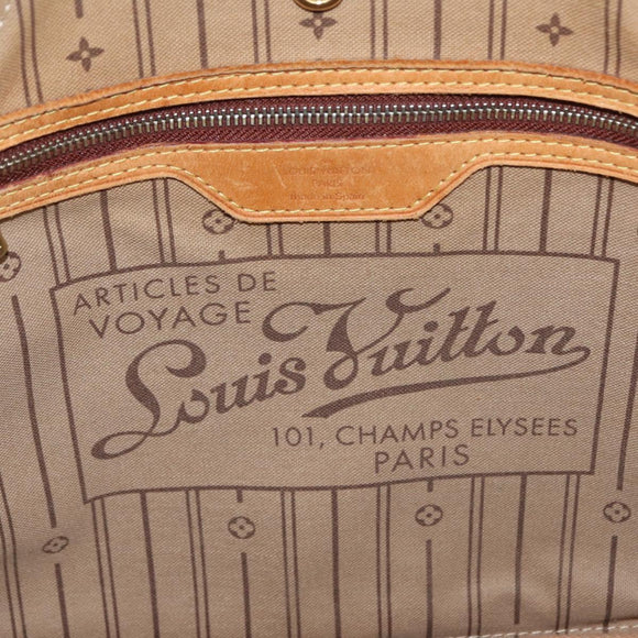 LOUIS VUITTON Monogram Neverfull MM Tote Bag M40156 LV Auth 211873