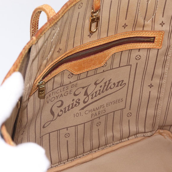 LOUIS VUITTON Monogram Neverfull MM Tote Bag M40156 LV Auth 211873