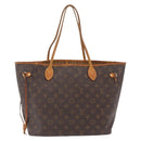 LOUIS VUITTON Monogram Neverfull MM Tote Bag M40156 LV Auth 211873-3