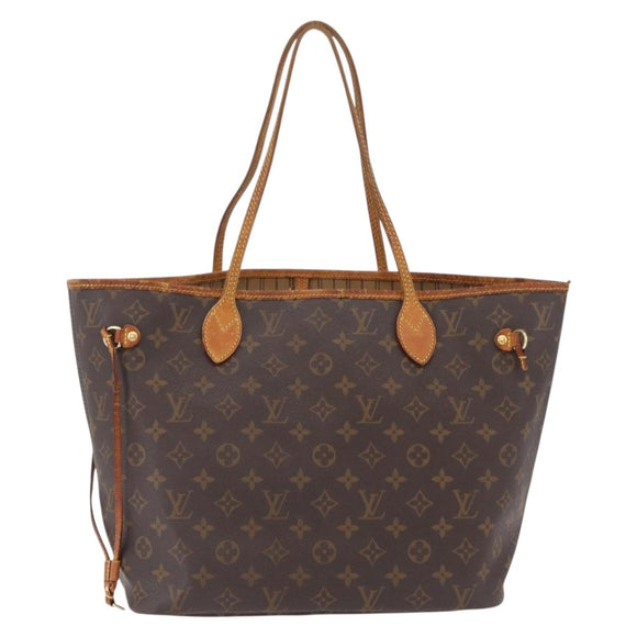 LOUIS VUITTON Monogram Neverfull MM Tote Bag M40156 LV Auth 211873