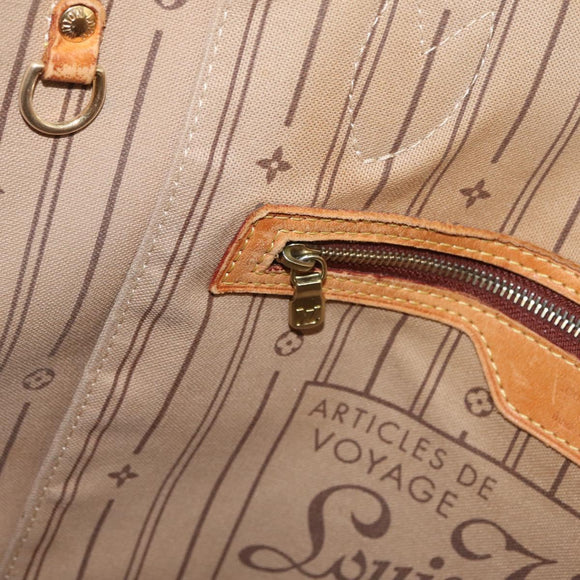 LOUIS VUITTON Monogram Neverfull MM Tote Bag M40156 LV Auth 211873