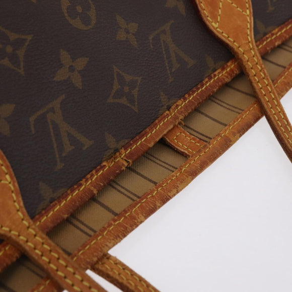 LOUIS VUITTON Monogram Neverfull MM Tote Bag M40156 LV Auth 211873
