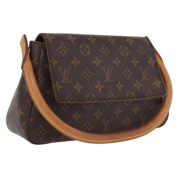 LOUIS VUITTON Monogram Mini Looping Shoulder Bag M51147 LV Auth 211874V